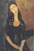 Jeanne Hebuterne assise (mk38)